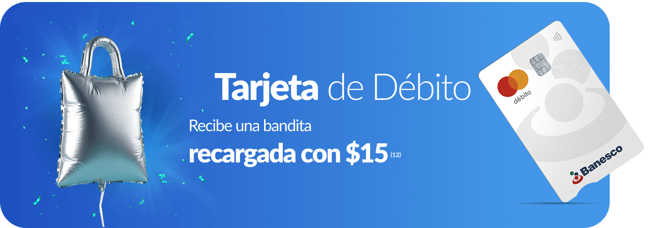 Banner Tarjeta de Débito Banesco