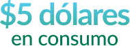 5 dolares