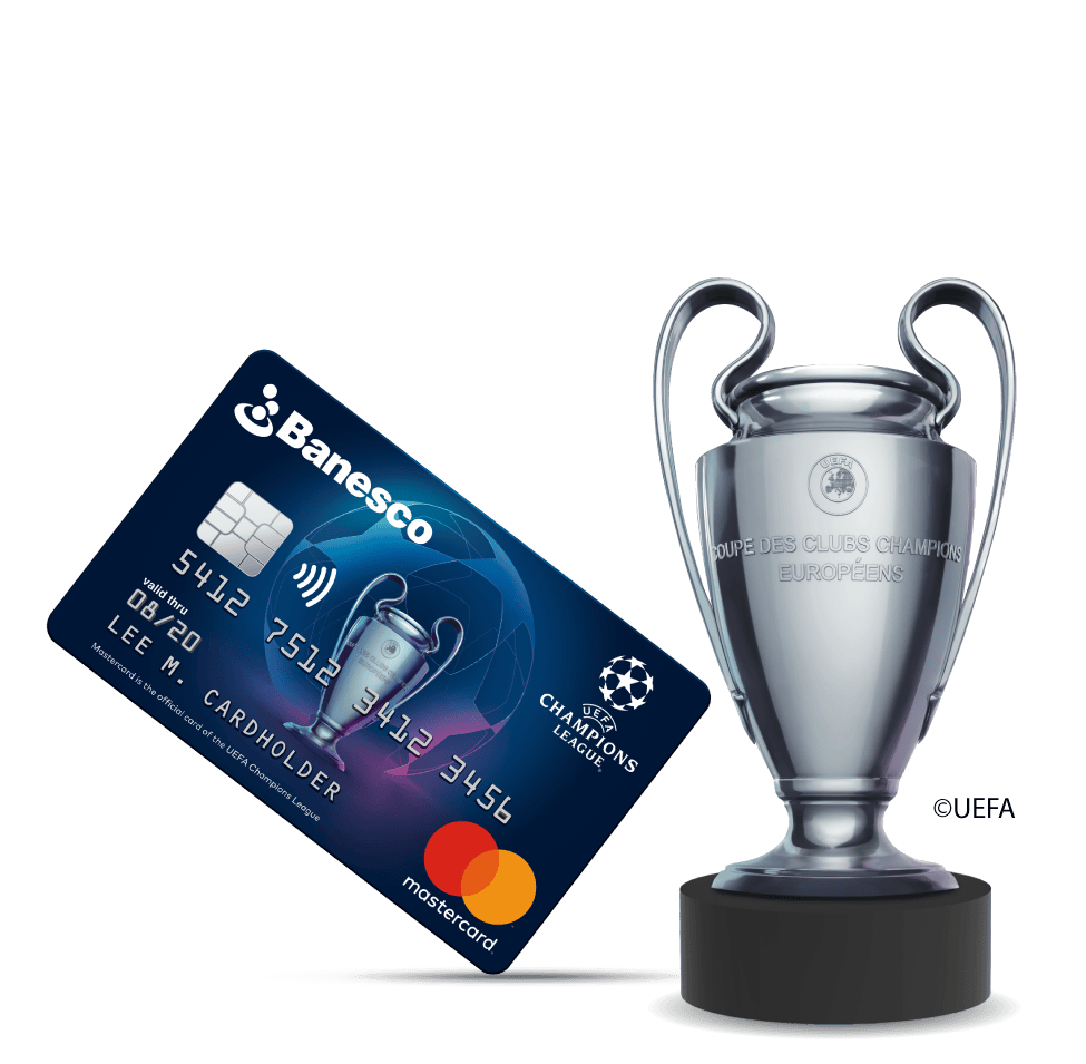 Tarjeta UEFA Champions League y Copa