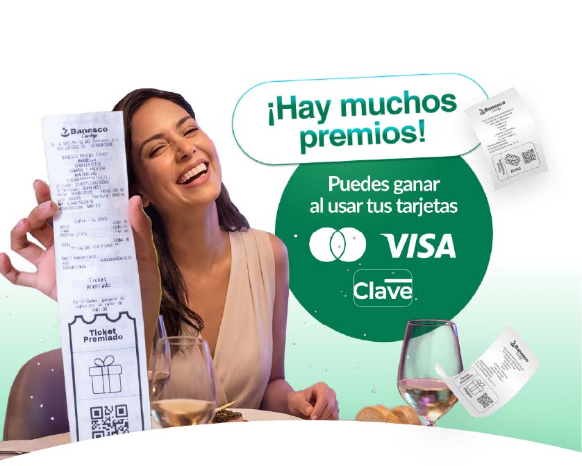 Ticket Premiado Restaurantes Banesco