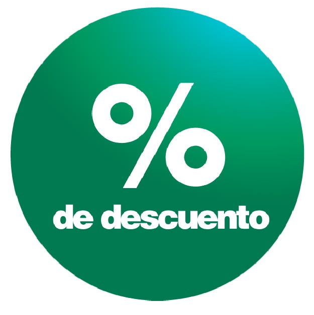 Porcentaje de descuento
